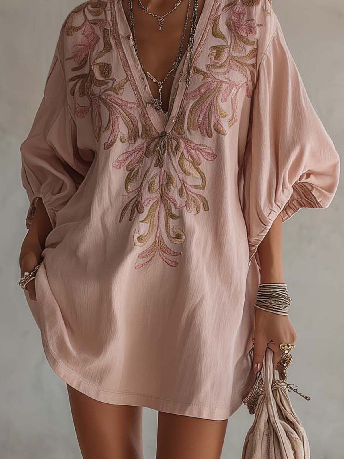 Vestido Corto Floral 1