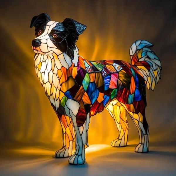 Lámpara Glow Border Collie - lámpara decorativa | Chloe Bennett