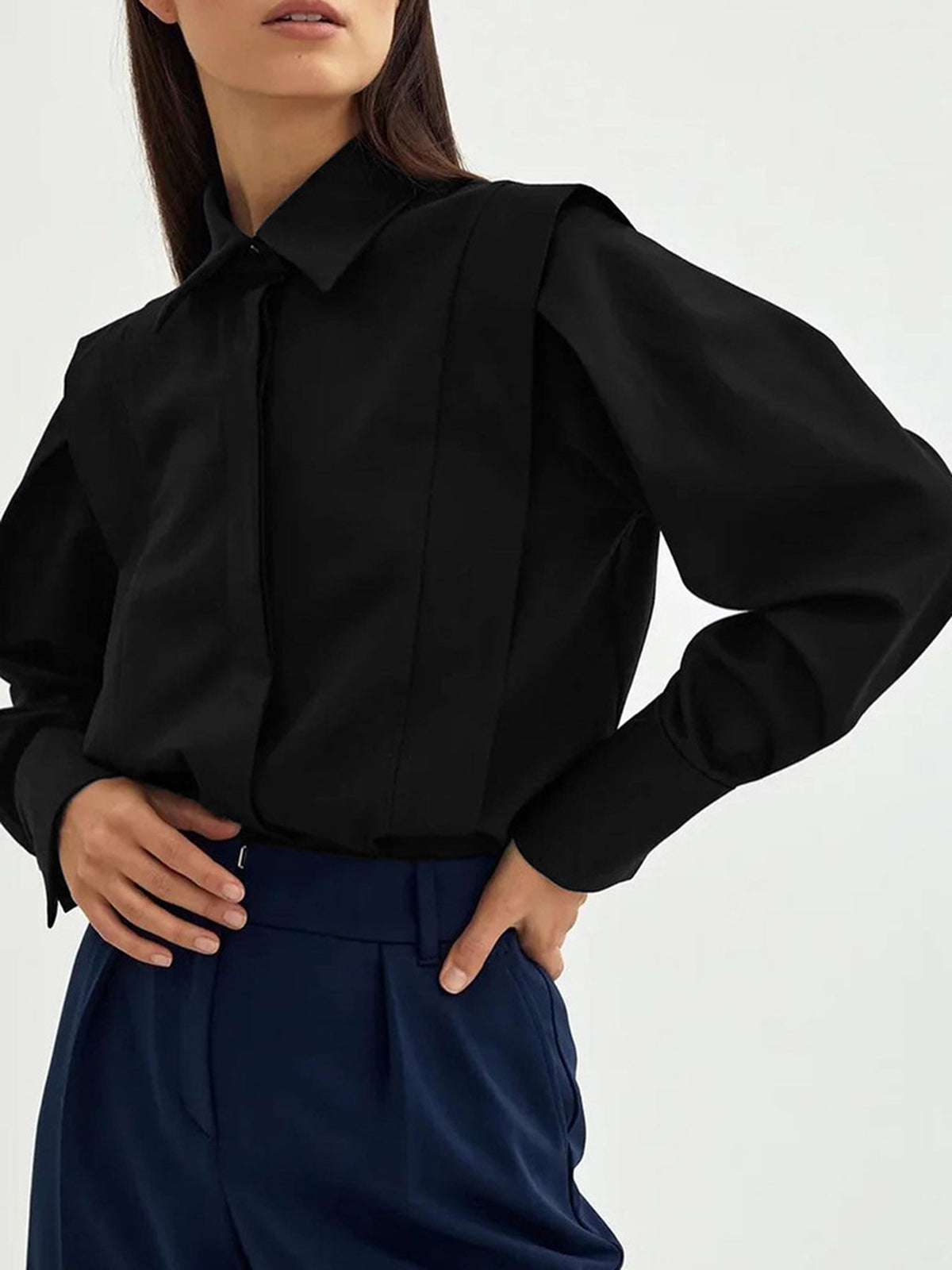 Nahia | Camisa Oversize de Algodón