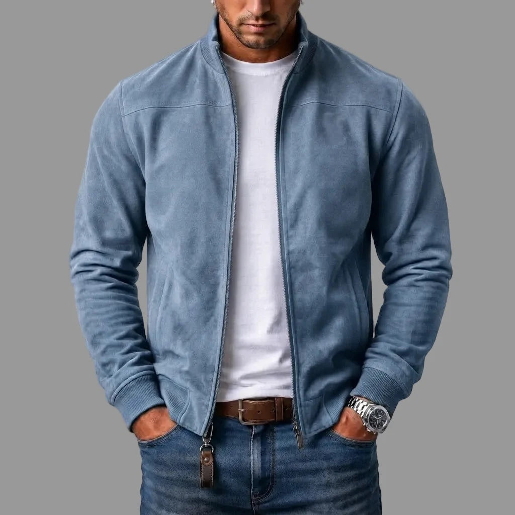 COSIMO™ | Chaqueta Bomber de Ante