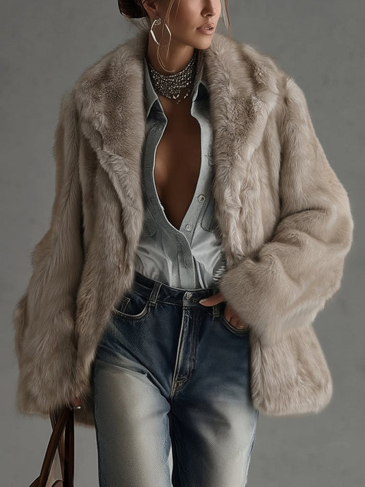 Chaqueta Beige