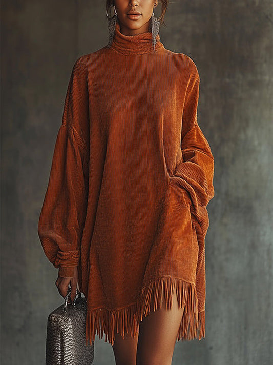 Vestido Corto Naranja