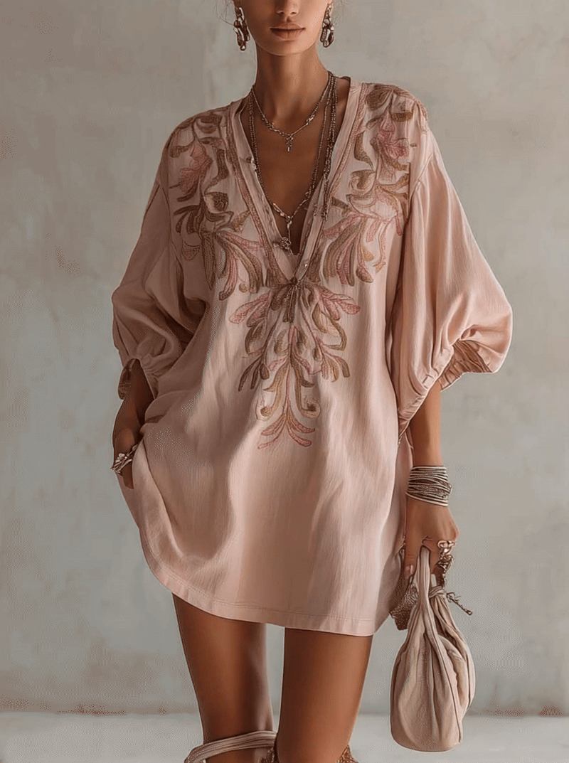 Vestido Corto Floral 1