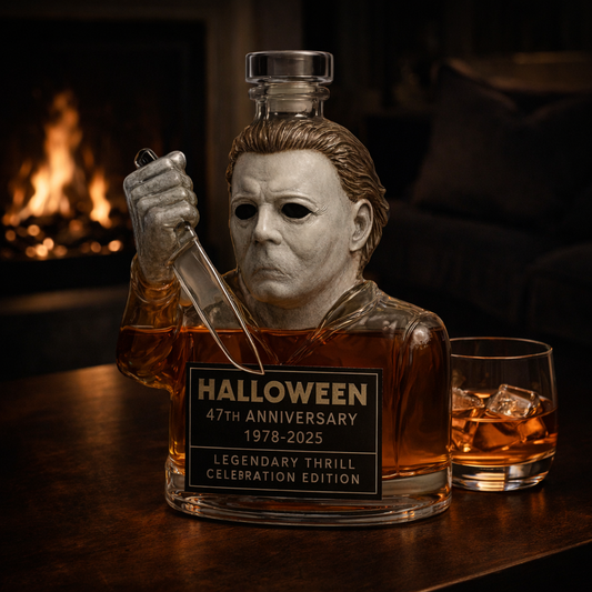 Decantador de Whisky – Edición Halloween - moda halloween, vista principal | Chloe Bennett
