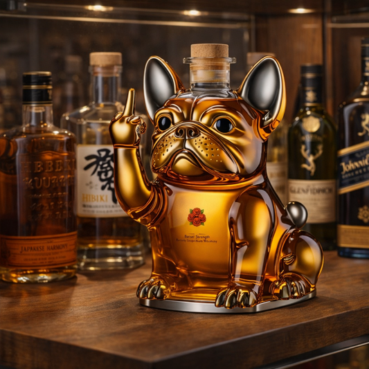 Decantador de Whisky – Edición Perros - moda de mujer, vista principal | Chloe Bennett