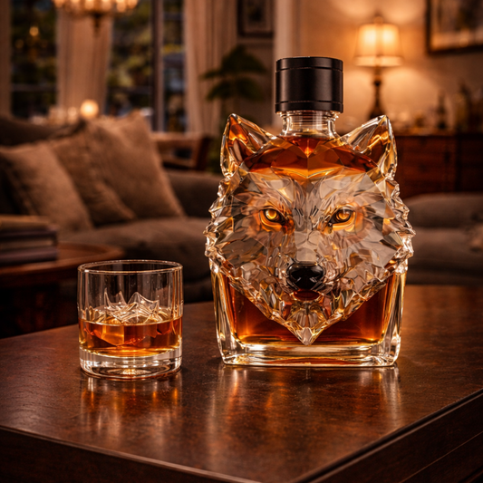 Decantador de Whisky – Edición Lobo - moda de mujer, vista principal | Chloe Bennett
