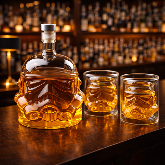 Set de Whisky – Decantador y Vasos - conjunto de mujer, vista principal | Chloe Bennett