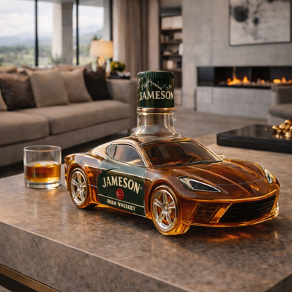Decantador de Whisky – Edición Corvette - moda de mujer, vista trasera | Chloe Bennett