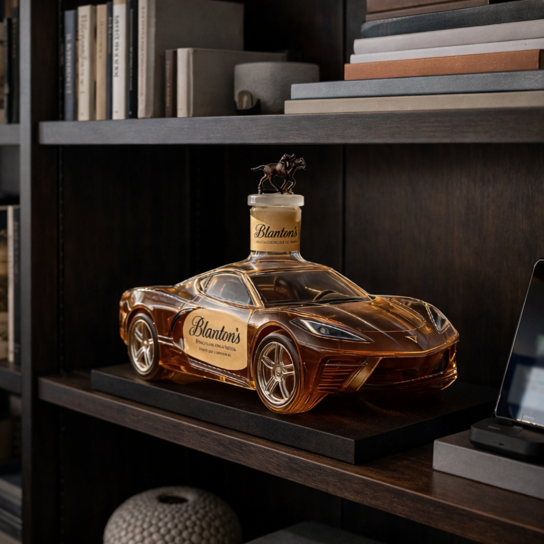 Decantador de Whisky – Edición Corvette - moda de mujer, vista frontal | Chloe Bennett
