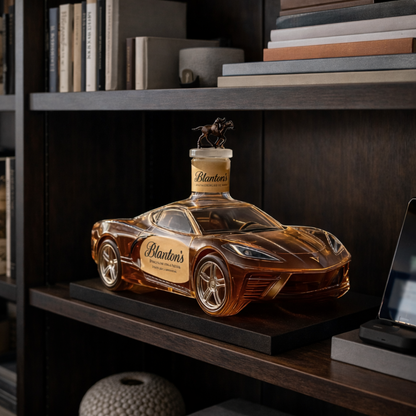 Decantador de Whisky – Edición Corvette - moda de mujer, vista frontal | Chloe Bennett