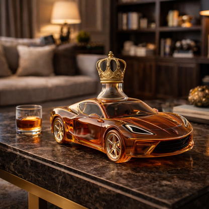 Decantador de Whisky – Edición Corvette - moda de mujer, vista trasera | Chloe Bennett