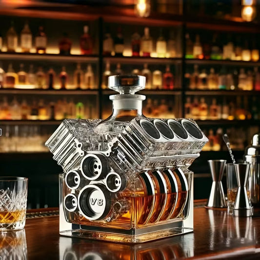 Decantador de Whisky – Edición Motor V8 - moda de mujer, vista principal | Chloe Bennett