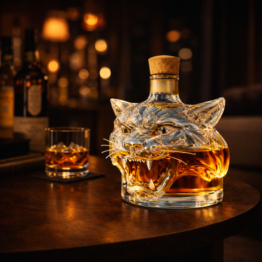 Decantador de Whisky – Edición Tigre - moda de mujer, vista principal | Chloe Bennett