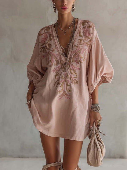 Vestido Corto Floral 1