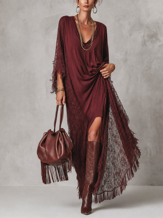 Celia | Vestido Vintage Burdeos 2026