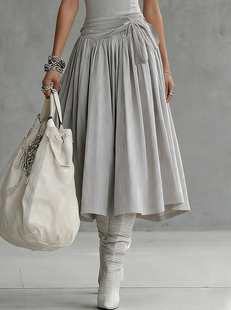 Vestido Midi Beige 1