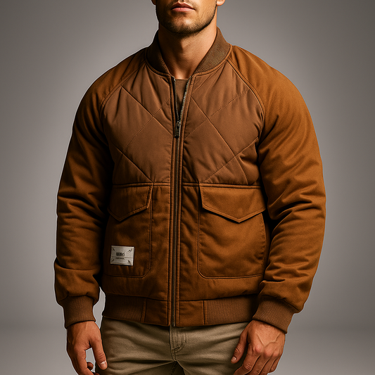IGNAZIO™ - GIACCA BOMBER TRAPUNTATA