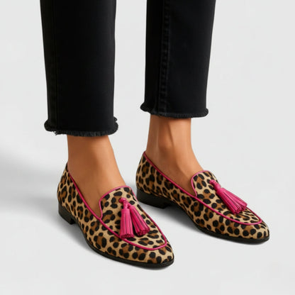 Silvana - Mocasines Elegantes con Soporte - calzado de mujer, detalle | Chloe Bennett