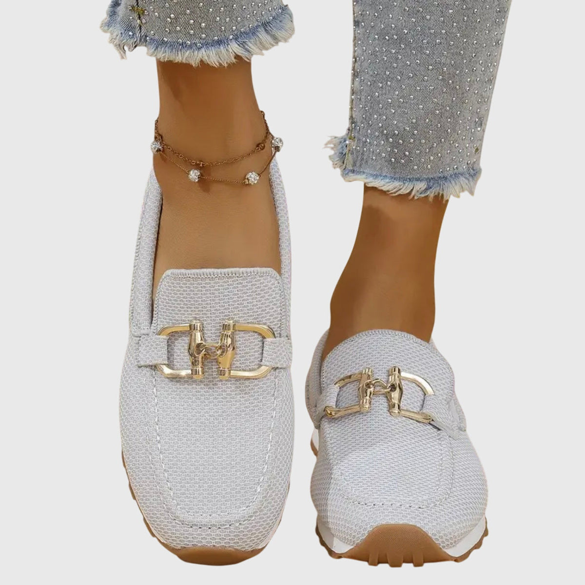 Lucia - Mocasines - calzado de mujer, detalle | Chloe Bennett