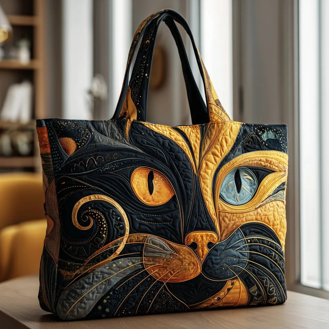 Bolso Artesanal - Gato Místico - bolso de mujer, vista principal | Chloe Bennett