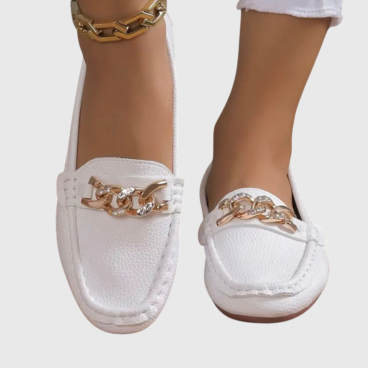 Paola - Mocasines Elegantes y Confortables - calzado de mujer, vista trasera | Chloe Bennett