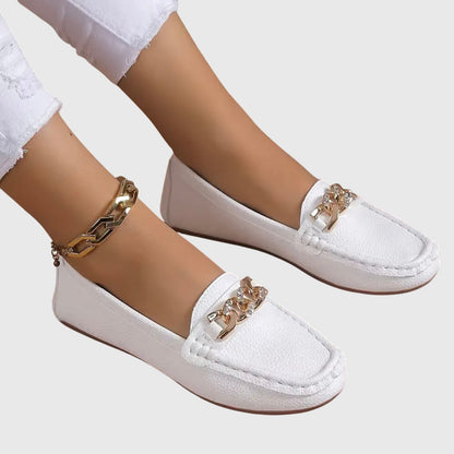 Paola - Mocasines Elegantes y Confortables - calzado de mujer, vista lateral | Chloe Bennett