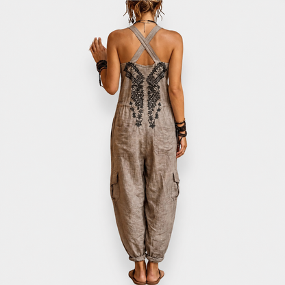 María Teresa | Mono bohemio bordado