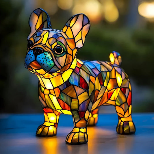 Lámpara Beau el Bulldog - lámpara decorativa | Chloe Bennett