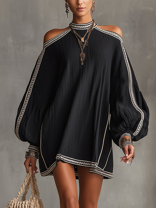 Vestido Corto Negro 2