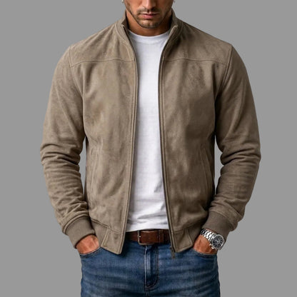 COSIMO™ | Chaqueta Bomber de Ante