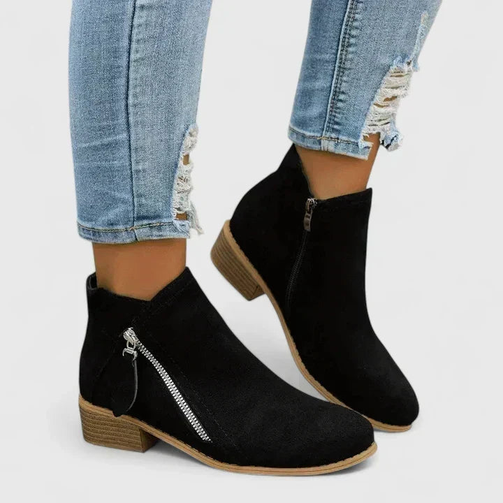 Francesca | Botas Ortopédicas - calzado de mujer, vista frontal | Chloe Bennett