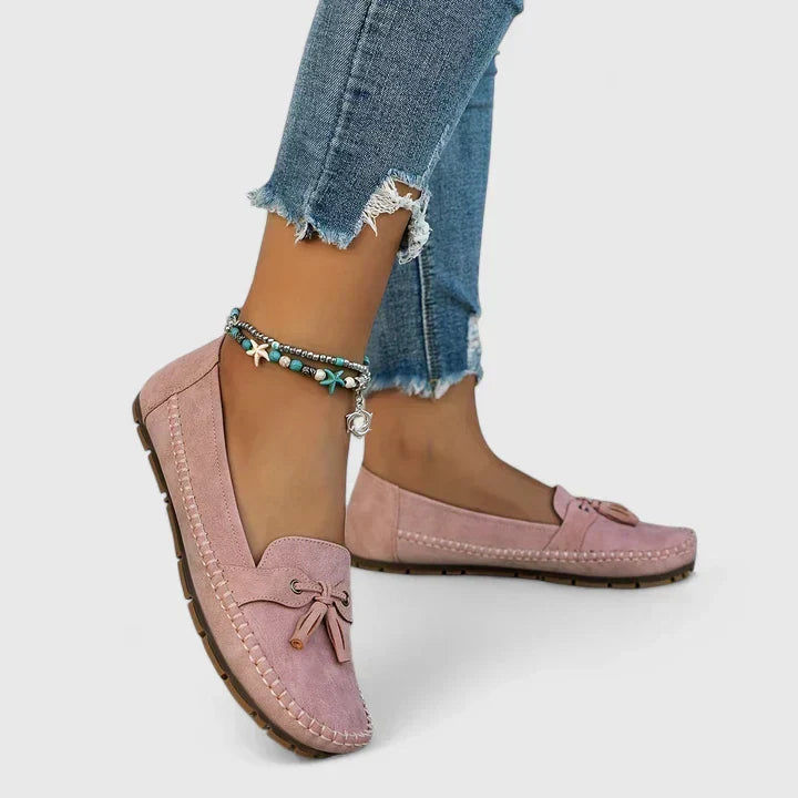 Maria - Mocasines Confortables - calzado de mujer, vista frontal | Chloe Bennett