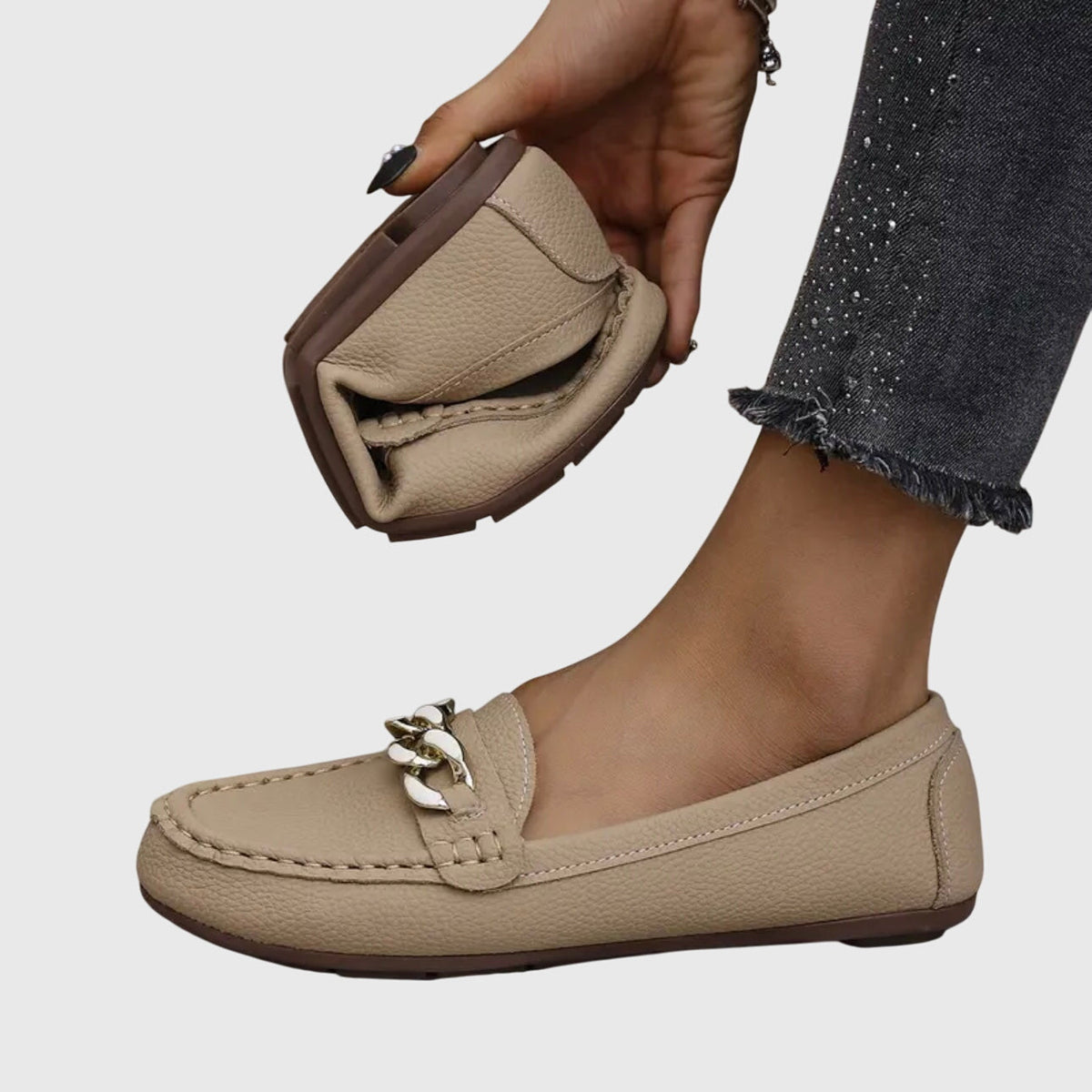 Paola - Mocasines Elegantes y Confortables - calzado de mujer, otro ángulo | Chloe Bennett