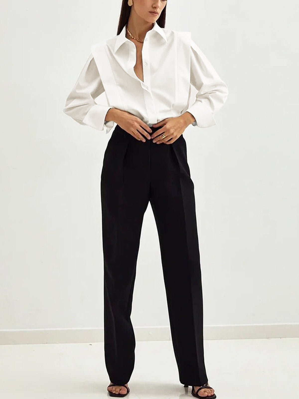 Nahia | Camisa Oversize de Algodón