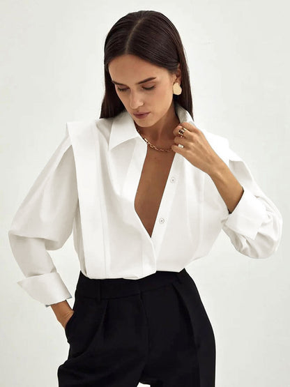 Nahia | Camisa Oversize de Algodón