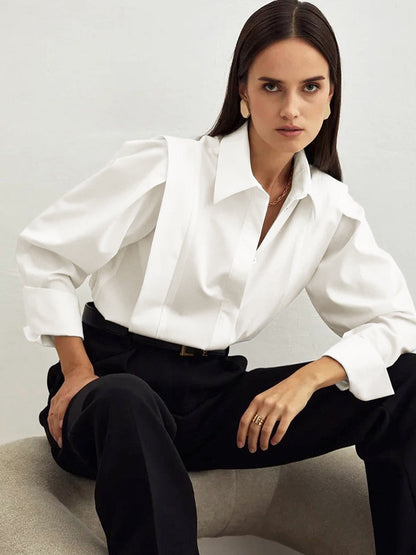 Nahia | Camisa Oversize de Algodón