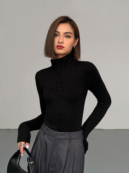 Keila | Camisa Fluida de Manga Larga con Botones
