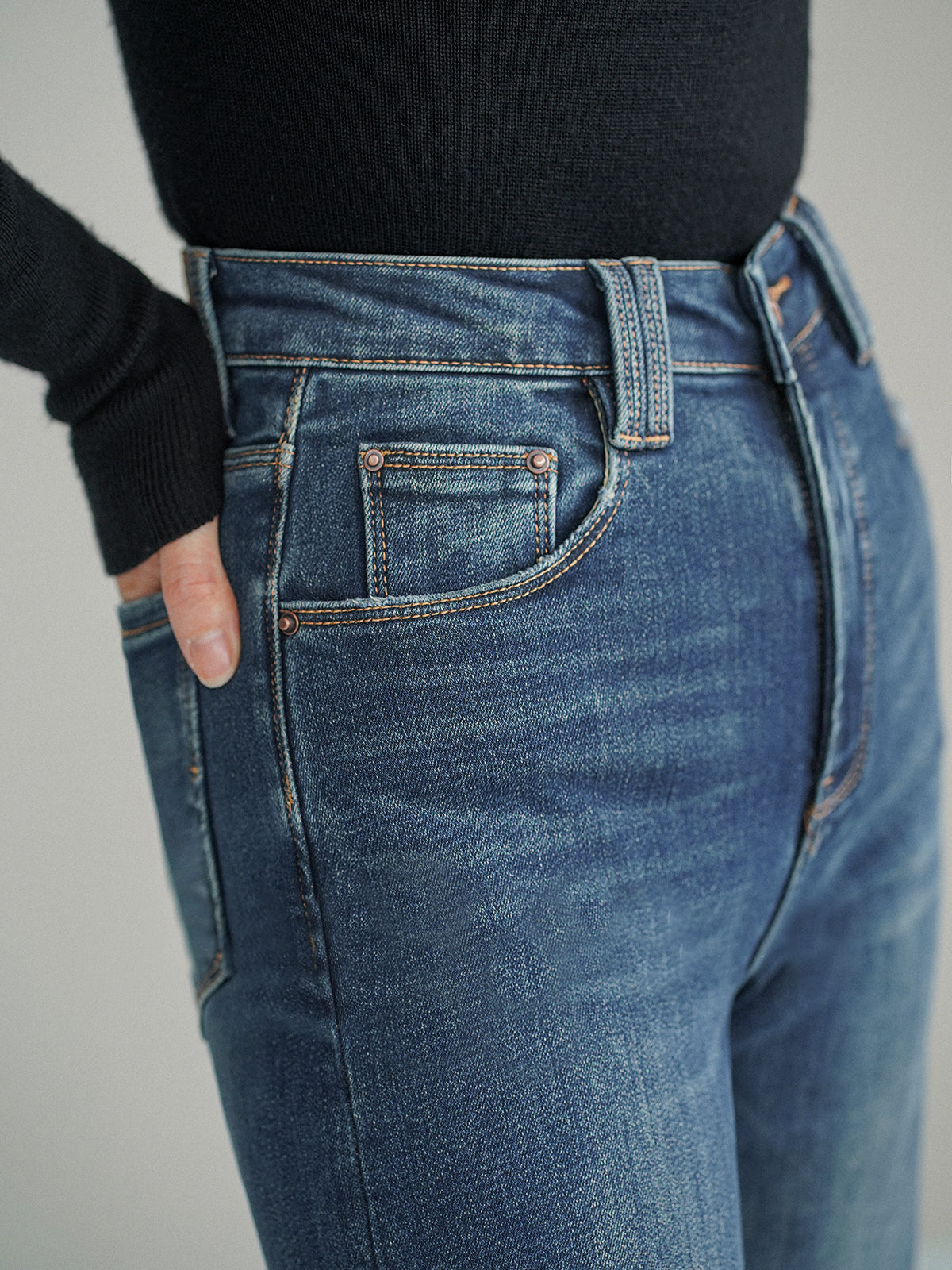Ximena | Jeans Bootcut de Tiro Medio