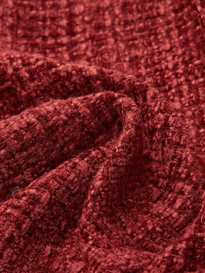 Adelaida | Blazer de Tweed con Botones y Abertura