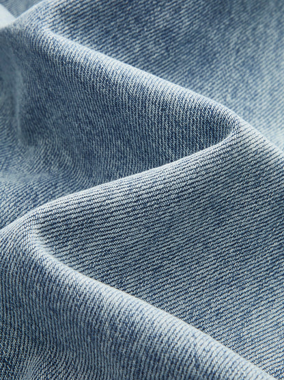 Fabiola | Jeans Pierna Ancha con Cintura Asimétrica