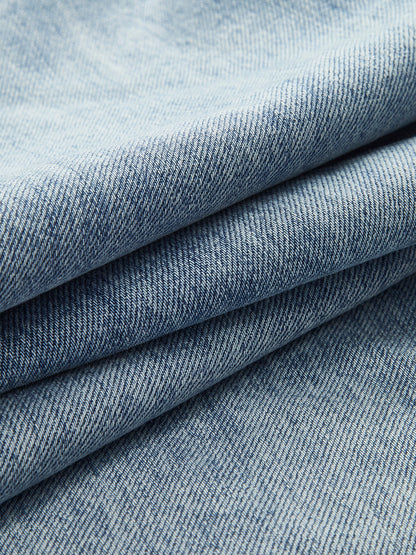 Fabiola | Jeans Pierna Ancha con Cintura Asimétrica