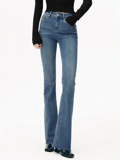 Aurora | Jeans Bootcut de Tiro Alto
