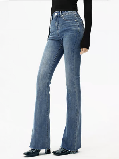 Aurora | Jeans Bootcut de Tiro Alto