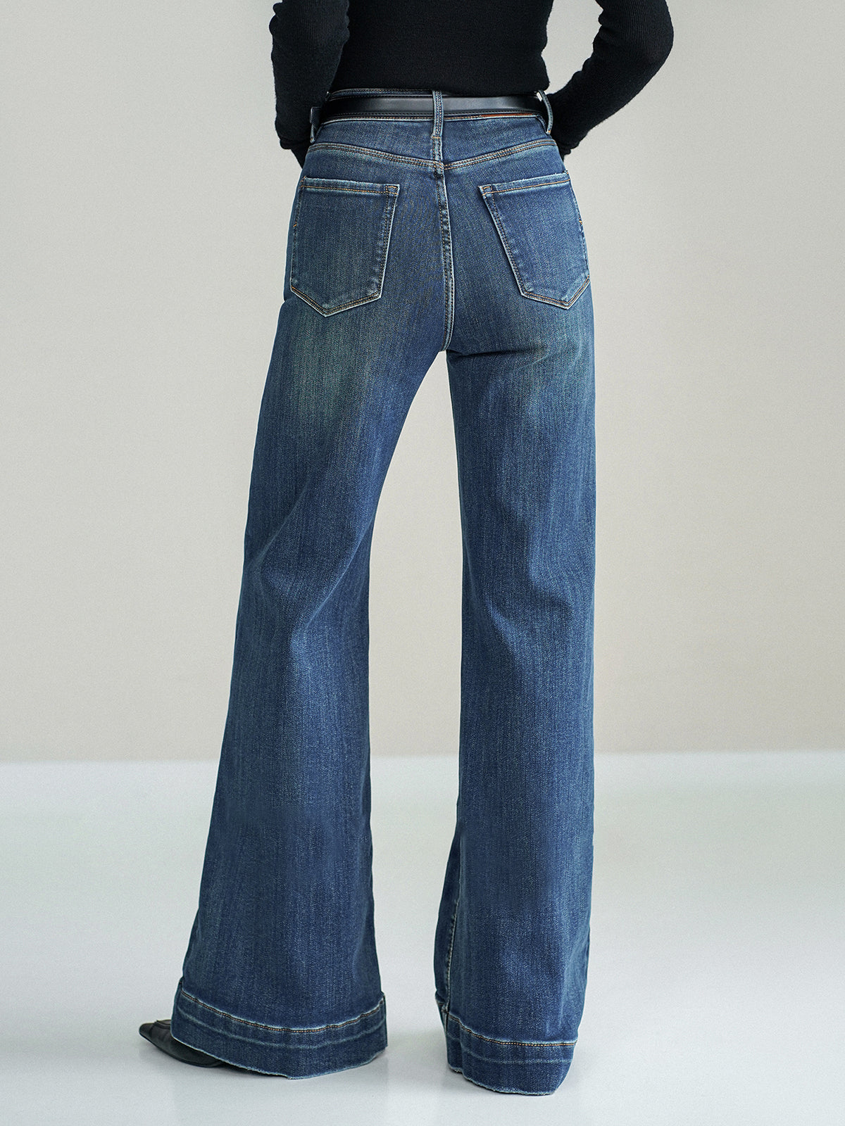 Ximena | Jeans Bootcut de Tiro Medio