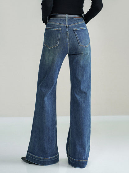 Ximena | Jeans Bootcut de Tiro Medio