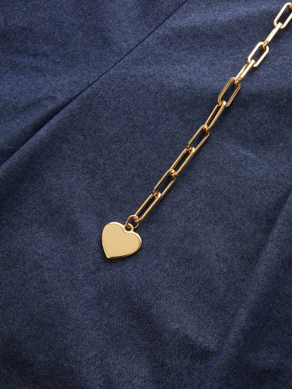 Jara | Jeans Pierna Ancha con Cadena