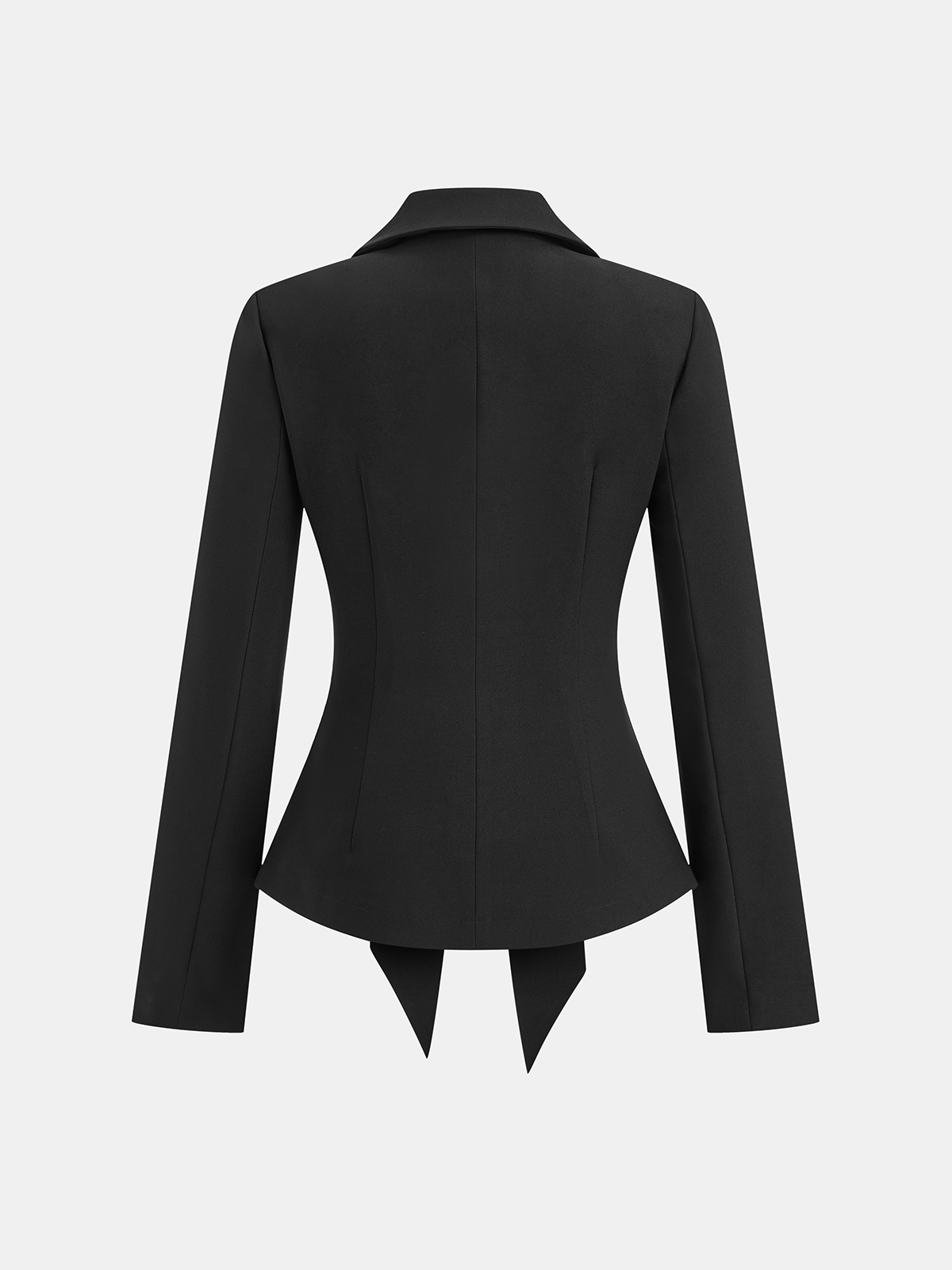 Clotilde | Blazer Entallado con Lazo Delantero