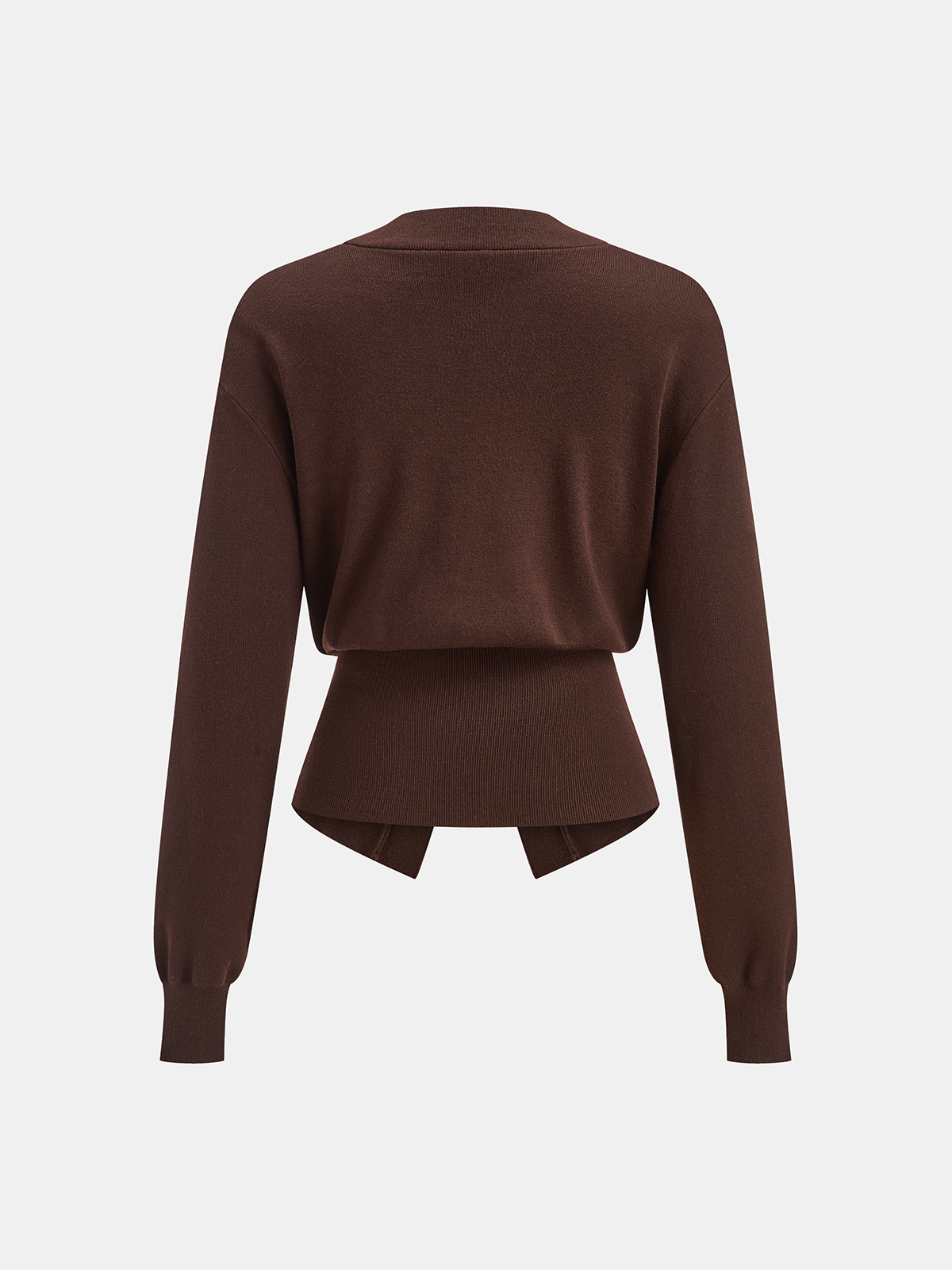 Ángeles | Jersey de Cuello en V con Detalle Metálico