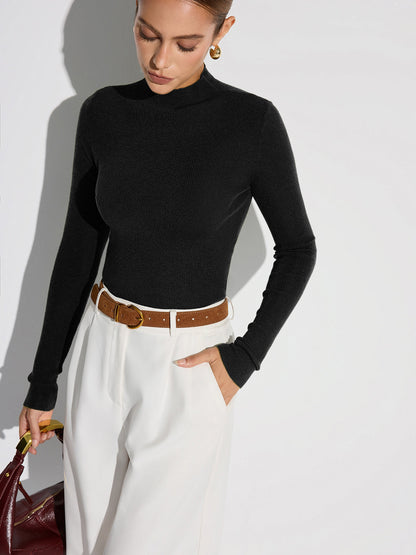 Úrsula | Jersey de Cuello Alto con Lana