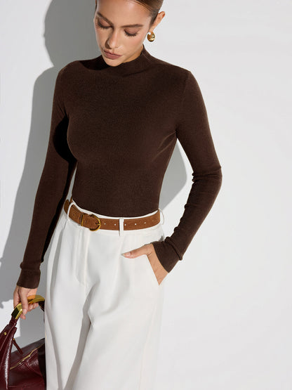 Úrsula | Jersey de Cuello Alto con Lana